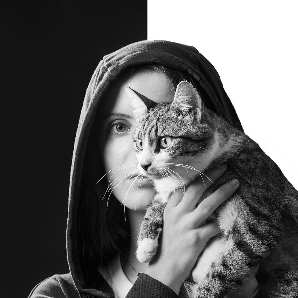 PHOTOGRAPHE ANGOULÊME CHARENTE MORNAC PORTRAIT FEMME ANIMAL